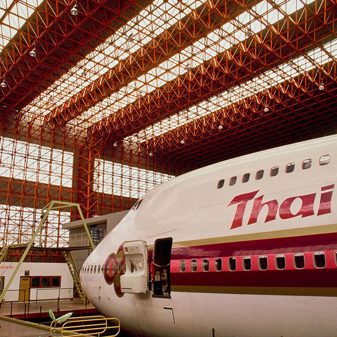 Aircraft Hangar: B747 Hangar of Thai Airways
