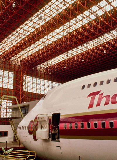 Aircraft Hangar: B747 Hangar of Thai Airways